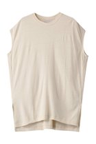 【マリリンムーン/MARILYN MOON】の【WALANCE】シルクノイルプレーンジャージースリーブレスTシャツ 人気、トレンドファッション・服の通販 founy(ファニー) ファッション Fashion レディースファッション Fashion for Women トップス・カットソー Cut & Sew Tops シャツ・ブラウス・オフィスカジュアル Elegant Blouses & Button-Ups ロングTシャツ・Tシャツ Longline T-Shirts & Tees カットソー・ベーシックTシャツ Cut-and-Sewn Tops / Stretch Tees & Basics インナー Innerwear ショルダー Shoulder, Shoulder Strap ショート Short, Short Length シルク Silk, 100% Silk スリーブ Sleeve, Long Sleeve / Short Sleeve ネップ Nepp, Slub Yarn ノースリーブ Sleeveless, No-Sleeve ボックス Boxy, Box Shape thumbnail ナチュラル|ID: prp329100004874641 ipo3291000000036359348