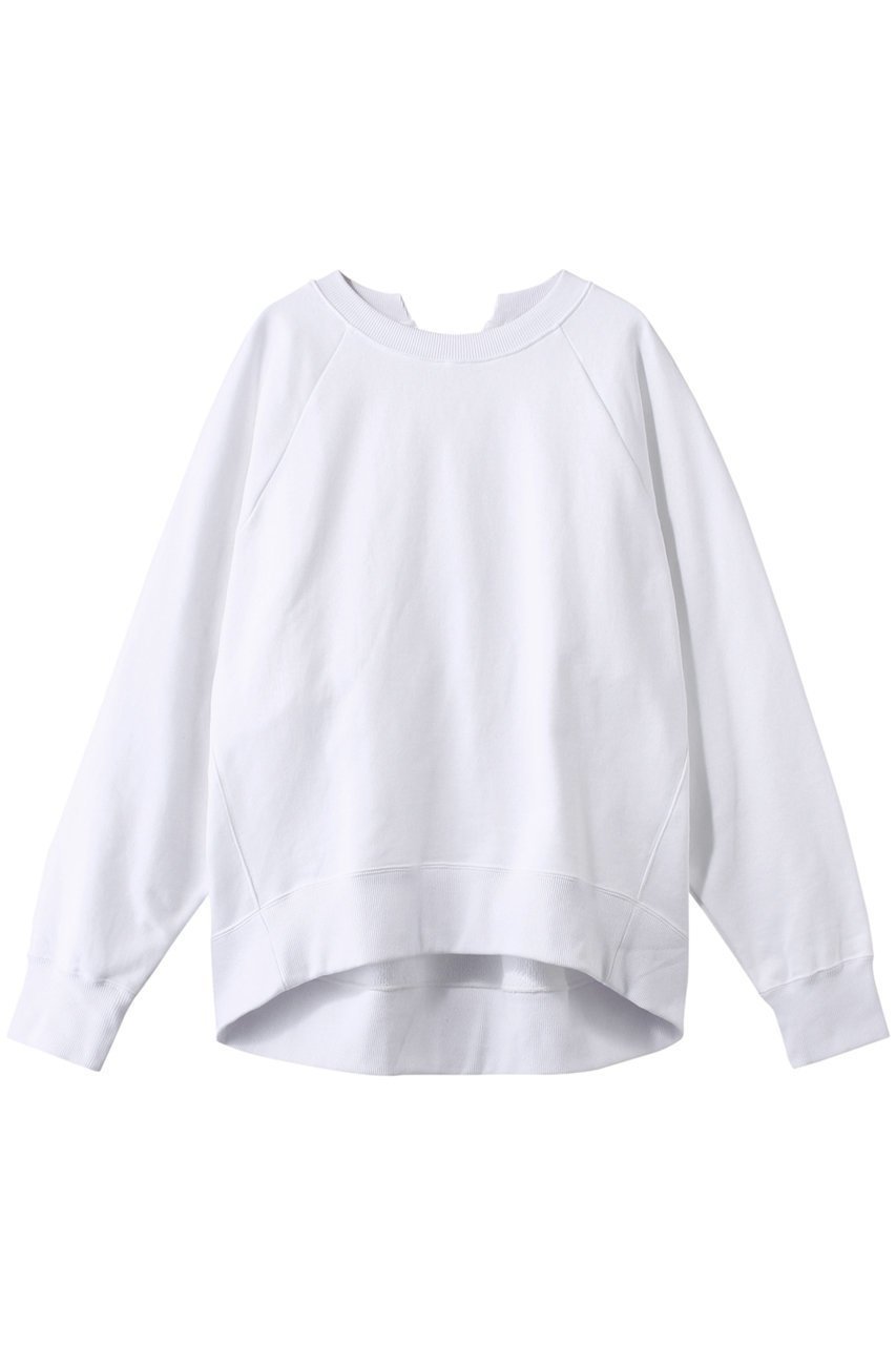 【プルミエ アロンディスモン/1er Arrondissement】の【SOLto】レースアップスウェット 人気、トレンドファッション・服の通販 founy(ファニー) 　ファッション　Fashion　レディースファッション　Fashion for Women　トップス・カットソー　Cut & Sew Tops　シャツ・ブラウス・オフィスカジュアル　Elegant Blouses & Button-Ups　レディースパーカー・カジュアルフーディー　Casual Hoodies & Sweatshirts　ロングTシャツ・Tシャツ　Longline T-Shirts & Tees　スウェット・クルーネックトップス　Sweatshirts & Crewnecks / Relaxed Fit Sweat Tops　カットソー・ベーシックTシャツ　Cut-and-Sewn Tops / Stretch Tees & Basics　レース　Lace, Lace Fabric　 other-1|ID: prp329100004874643 ipo3291000000036359359