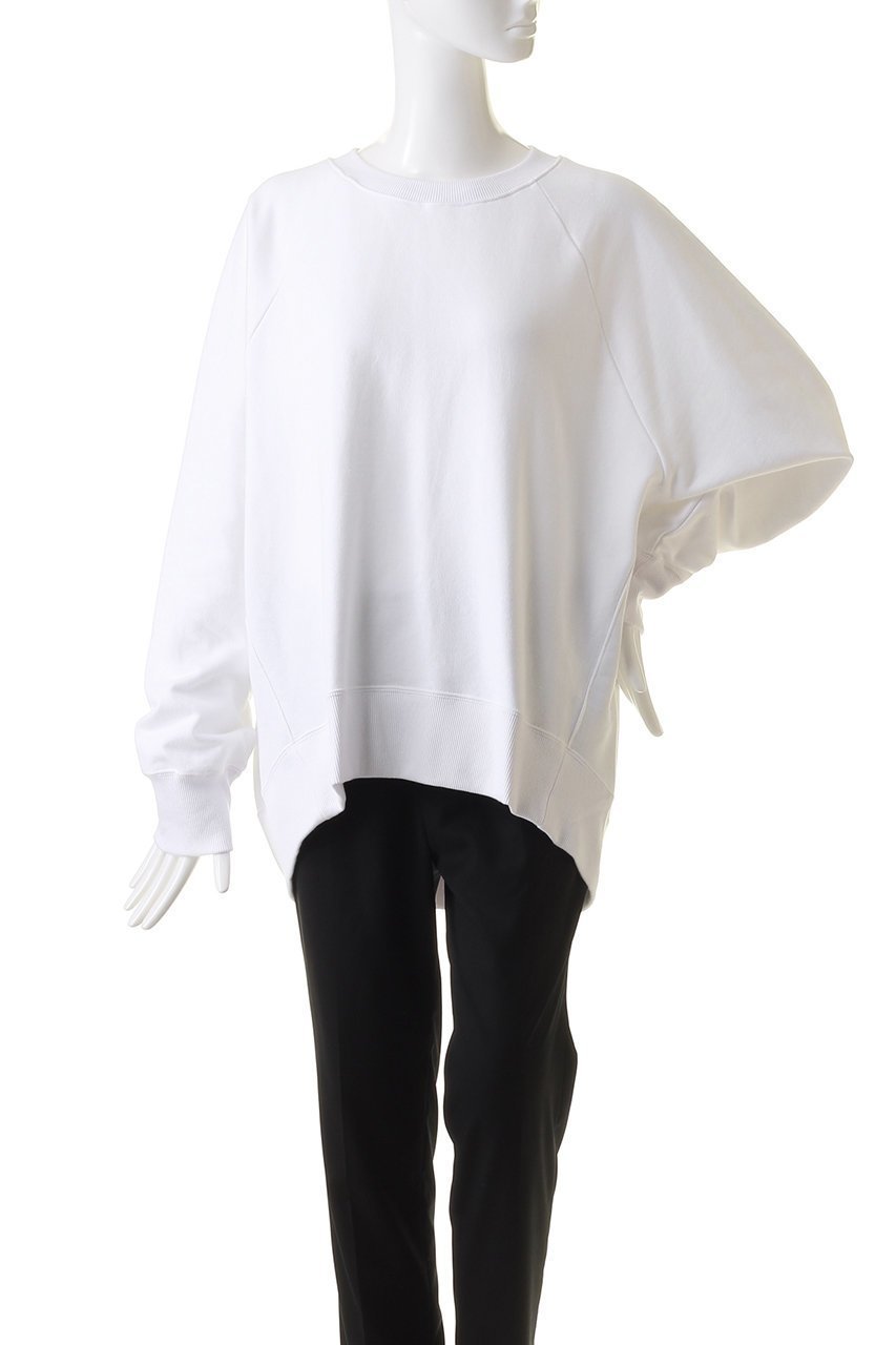 【プルミエ アロンディスモン/1er Arrondissement】の【SOLto】レースアップスウェット 人気、トレンドファッション・服の通販 founy(ファニー) 　ファッション　Fashion　レディースファッション　Fashion for Women　トップス・カットソー　Cut & Sew Tops　シャツ・ブラウス・オフィスカジュアル　Elegant Blouses & Button-Ups　レディースパーカー・カジュアルフーディー　Casual Hoodies & Sweatshirts　ロングTシャツ・Tシャツ　Longline T-Shirts & Tees　スウェット・クルーネックトップス　Sweatshirts & Crewnecks / Relaxed Fit Sweat Tops　カットソー・ベーシックTシャツ　Cut-and-Sewn Tops / Stretch Tees & Basics　レース　Lace, Lace Fabric　other-2|ID: prp329100004874643 ipo3291000000036359361