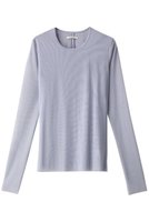 【クラネ/CLANE】のSHEER MESH CREW NECK TOPS/トップス 人気、トレンドファッション・服の通販 founy(ファニー) ファッション Fashion レディースファッション Fashion for Women トップス・カットソー Cut & Sew Tops シャツ・ブラウス・オフィスカジュアル Elegant Blouses & Button-Ups ロングTシャツ・Tシャツ Longline T-Shirts & Tees カットソー・ベーシックTシャツ Cut-and-Sewn Tops / Stretch Tees & Basics インナー Innerwear シアー Sheer, See-Through スリーブ Sleeve, Long Sleeve / Short Sleeve ロング Long, Long-Length 夏 Summer 春 Spring S/S・春夏 SS, Spring/Summer, Warm Season |ID:prp329100004874659