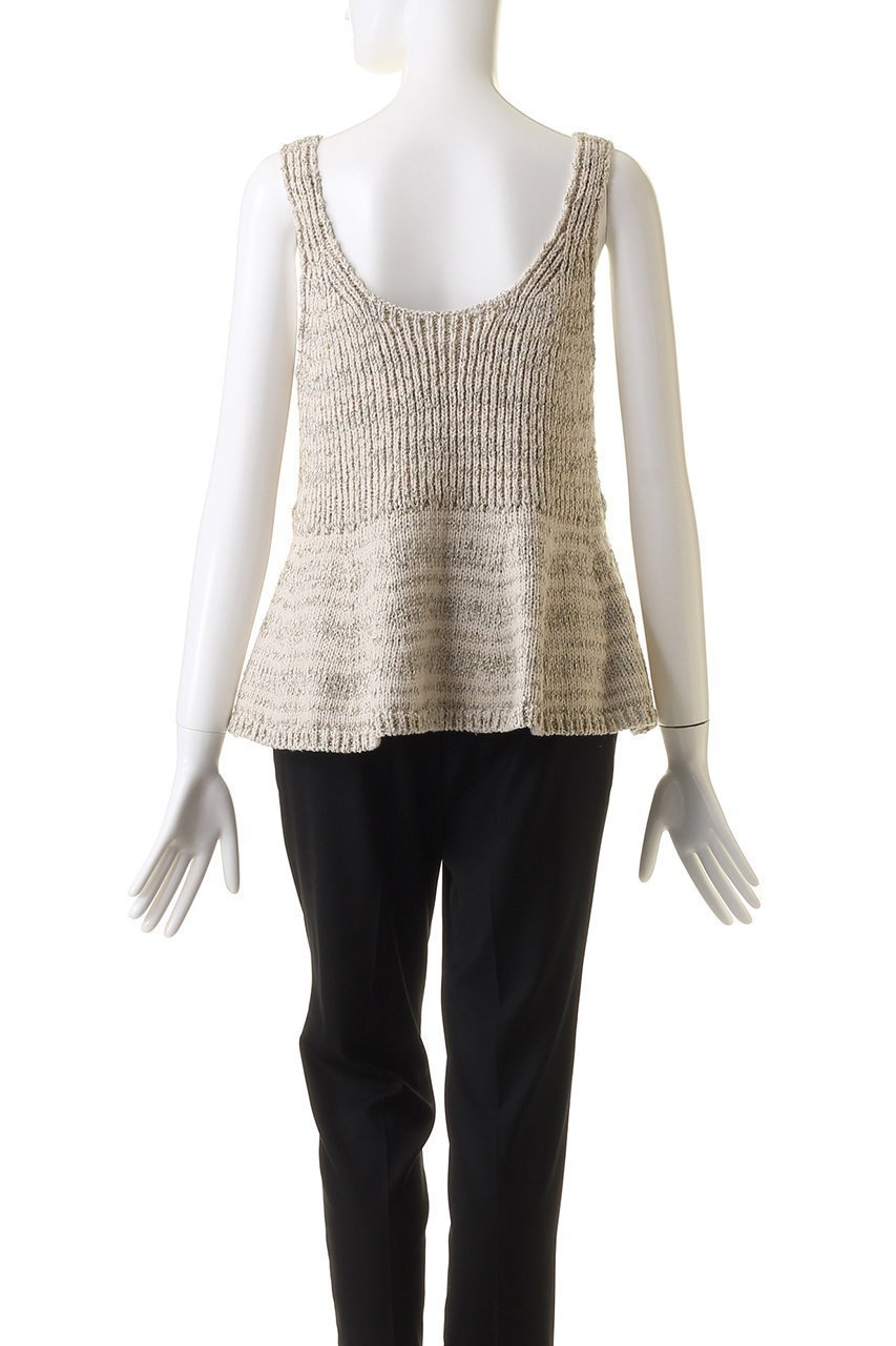 【カレンソロジー/Curensology】のリネンラメニットキャミ 人気、トレンドファッション・服の通販 founy(ファニー) 　ファッション　Fashion　レディースファッション　Fashion for Women　トップス・カットソー　Cut & Sew Tops　ニット　Knit Tops & Sweaters　キャミソール&ノースリーブ　Camisoles & Sleeveless Tops　シャツ・ブラウス・オフィスカジュアル　Elegant Blouses & Button-Ups　ロングTシャツ・Tシャツ　Longline T-Shirts & Tees　カットソー・ベーシックTシャツ　Cut-and-Sewn Tops / Stretch Tees & Basics　カットソー　Cut and Sewn Top　キャミソール　Camisole, Spaghetti Strap Top　タンク　Tank Top, Sleeveless Top　デコルテ　Décolleté, Neckline　フレア　Flare, Flared　リネン　Linen, Linen Fabric　エレガント 上品　Elegant　other-5|ID: prp329100004874663 ipo3291000000036359517