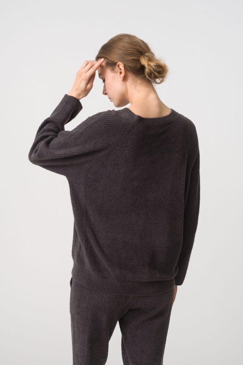 【ベアフット ドリームズ/BAREFOOT DREAMS】のコージーシックライト ドルマンスリーブプルオーバー 人気、トレンドファッション・服の通販 founy(ファニー) 　ファッション　Fashion　レディースファッション　Fashion for Women　トップス・カットソー　Cut & Sew Tops　シャツ・ブラウス・オフィスカジュアル　Elegant Blouses & Button-Ups　ロングTシャツ・Tシャツ　Longline T-Shirts & Tees　カジュアルプルオーバー・ニットトップス　Pullovers & Knit Tops / Casual Pullovers　カットソー・ベーシックTシャツ　Cut-and-Sewn Tops / Stretch Tees & Basics　なめらか　Smooth, Silky Texture　スリーブ　Sleeve, Long Sleeve / Short Sleeve　ロング　Long, Long-Length　定番　Standard, Basic Item　other-8|ID: prp329100004874671 ipo3291000000036359572