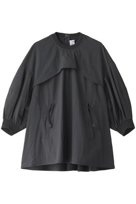 【ナゴンスタンス/nagonstans】 ライトシェルタフタ バルーンスリーブ P.O/プルオーバー人気、トレンドファッション・服の通販 founy(ファニー) ファッション Fashion レディースファッション Fashion for Women トップス・カットソー Cut & Sew Tops シャツ・ブラウス・オフィスカジュアル Elegant Blouses & Button-Ups ロングTシャツ・Tシャツ Longline T-Shirts & Tees カジュアルプルオーバー・ニットトップス Pullovers & Knit Tops / Casual Pullovers カットソー・ベーシックTシャツ Cut-and-Sewn Tops / Stretch Tees & Basics スモック Smock, Smock Dress スリーブ Sleeve, Long Sleeve / Short Sleeve センター Center, Center Line バルーン Balloon, Balloon Silhouette フレア Flare, Flared ポケット Pocket, Pocket Detail ロング Long, Long-Length |ID:prp329100004874684