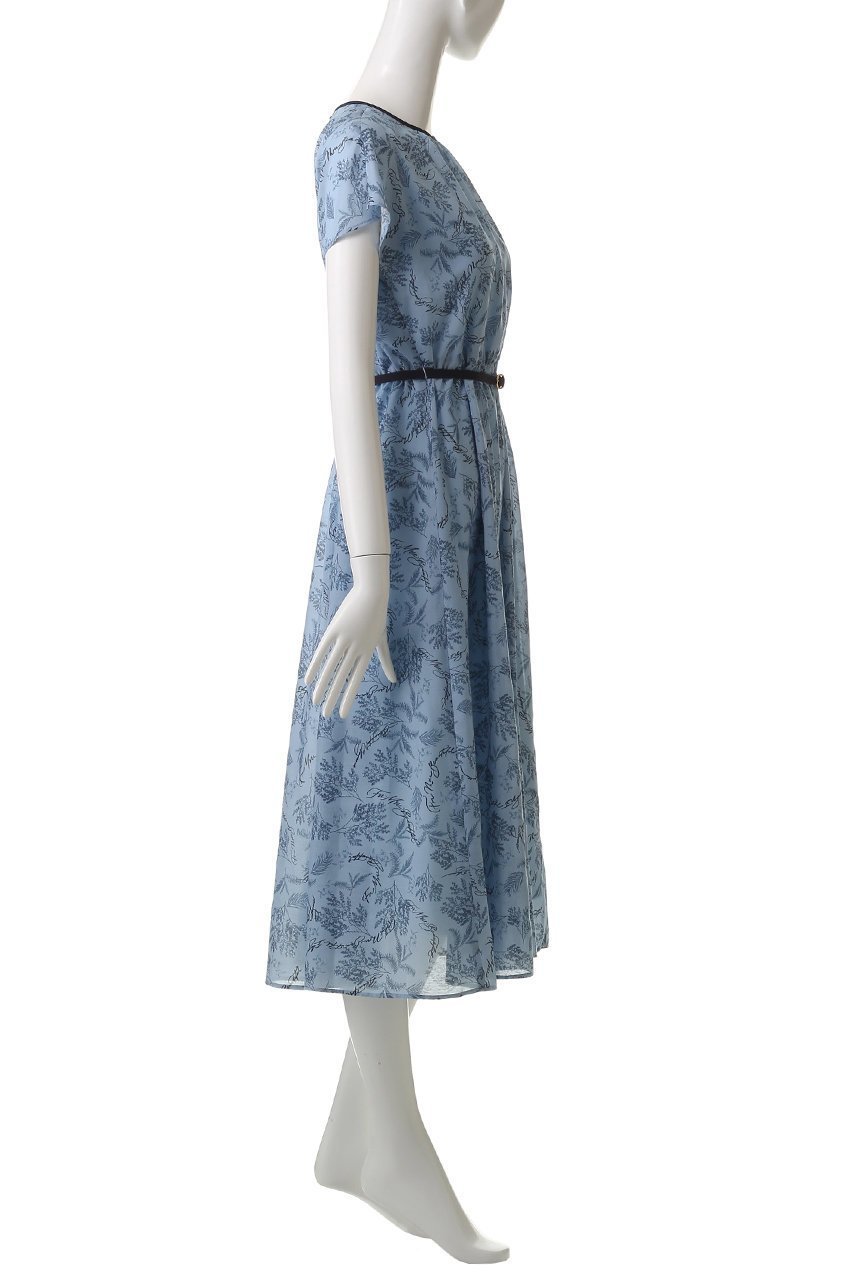 【アナイ/ANAYI】のリーフカリグラフィーPTベルトツキワンピース 人気、トレンドファッション・服の通販 founy(ファニー) 　ファッション　Fashion　レディースファッション　Fashion for Women　ワンピース　Dresses　チュニック　Tunic Tops & Dresses　ベルト&ウエストマーク　Belts & Waist Accessories　チュニック　Tunic, Long Top　パイピング　Piping, Trim Design　フラワー　Flower, Floral　プリント　Print, Printed Pattern　ミックス　Mix, Mixed Style　モチーフ　Motif, Design Theme　リーフ　Leaf, Botanical Leaf　ロング　Long, Long-Length　other-3|ID: prp329100004874692 ipo3291000000036359718