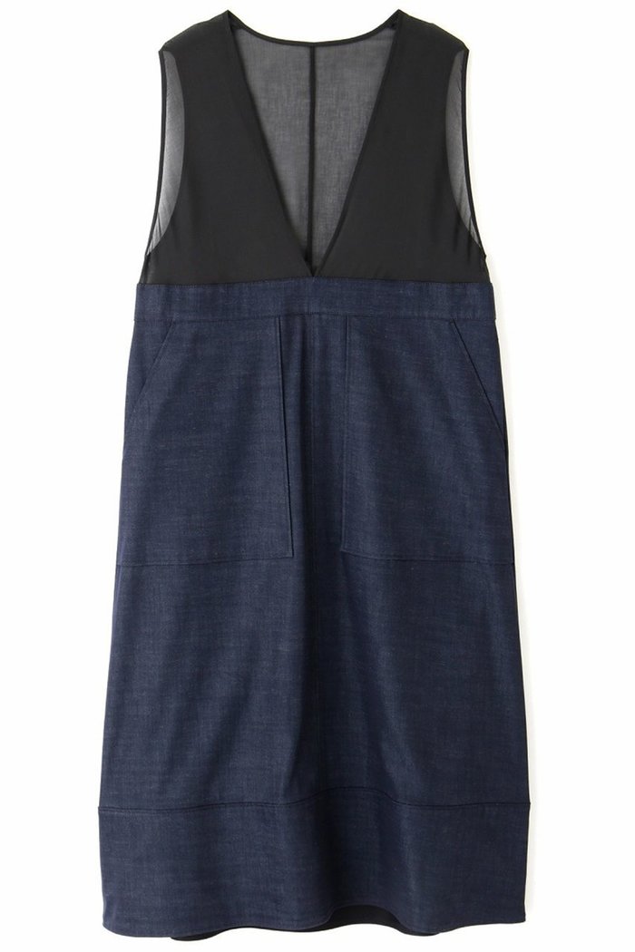 【アドーア/ADORE】のハイブリッドデニムワンピース インテリア・キッズ・メンズ・レディースファッション・服の通販 founy(ファニー) https://founy.com/ ファッション Fashion レディースファッション Fashion for Women ワンピース Dresses チュニック Tunic Tops & Dresses シアー Sheer, See-Through チュニック Tunic, Long Top デニム Denim, Jeans Material ドッキング Docking, Mixed Material フォルム Silhouette, Form 再入荷 Restock / Back in Stock |ID: prp329100004874695 ipo3291000000036359737