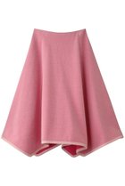 【プレインピープル/PLAIN PEOPLE】のブークレージャージイレギュラーヘムスカート ピンク|ID: prp329100004874720 ipo3291000000036359930