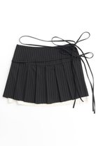 【メゾンスペシャル/MAISON SPECIAL】のPleats Wrap Mini Skirt/プリーツラップミニスカート 人気、トレンドファッション・服の通販 founy(ファニー) ファッション Fashion レディースファッション Fashion for Women スカート Skirts ミニスカート Mini Skirts シャドー Shadow, Subtle Pattern ストライプ Stripe, Striped Pattern チェック Check, Plaid, Tartan プリーツ Pleats, Pleated ミニスカート Mini Skirt, Short Skirt 無地 Plain, Solid Color ラップ Wrap, Wrap Design おすすめ Recommended / Our Picks thumbnail BLK(ブラック)|ID: prp329100004874730 ipo3291000000036360010