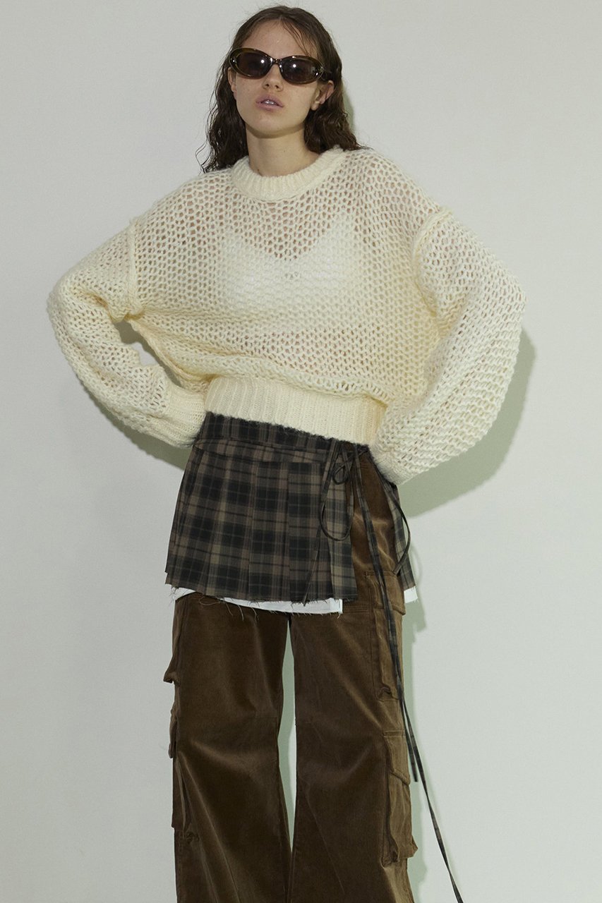 【メゾンスペシャル/MAISON SPECIAL】のPleats Wrap Mini Skirt/プリーツラップミニスカート 人気、トレンドファッション・服の通販 founy(ファニー) 　ファッション　Fashion　レディースファッション　Fashion for Women　スカート　Skirts　ミニスカート　Mini Skirts　シャドー　Shadow, Subtle Pattern　ストライプ　Stripe, Striped Pattern　チェック　Check, Plaid, Tartan　プリーツ　Pleats, Pleated　ミニスカート　Mini Skirt, Short Skirt　無地　Plain, Solid Color　ラップ　Wrap, Wrap Design　おすすめ　Recommended / Our Picks　other-7|ID: prp329100004874730 ipo3291000000036360017
