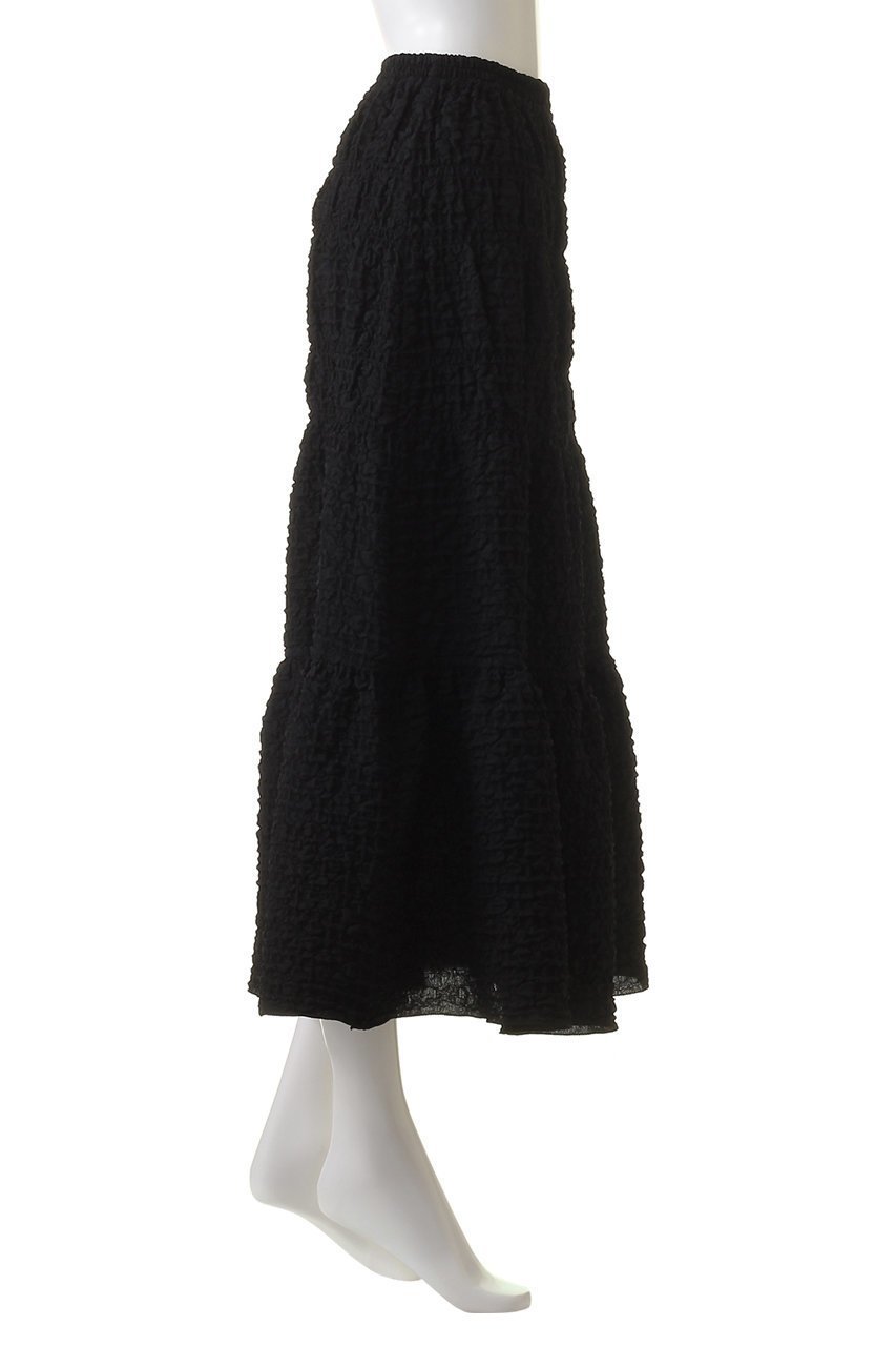 【マリリンムーン/MARILYN MOON】のパフィージャカードシャーリングスカート 人気、トレンドファッション・服の通販 founy(ファニー) 　ファッション　Fashion　レディースファッション　Fashion for Women　スカート　Skirts　ロングスカート　Long Skirts / Maxi & Midi Skirts　シャーリング　Shirring, Ruched　ジャカード／ジャガード　Jacquard, Woven Pattern　パーティ　Party, Party Style　マーメイド　Mermaid, Fishtail Silhouette　モダン　Modern, Contemporary　ロング　Long, Long-Length　other-3|ID: prp329100004874740 ipo3291000000036360086