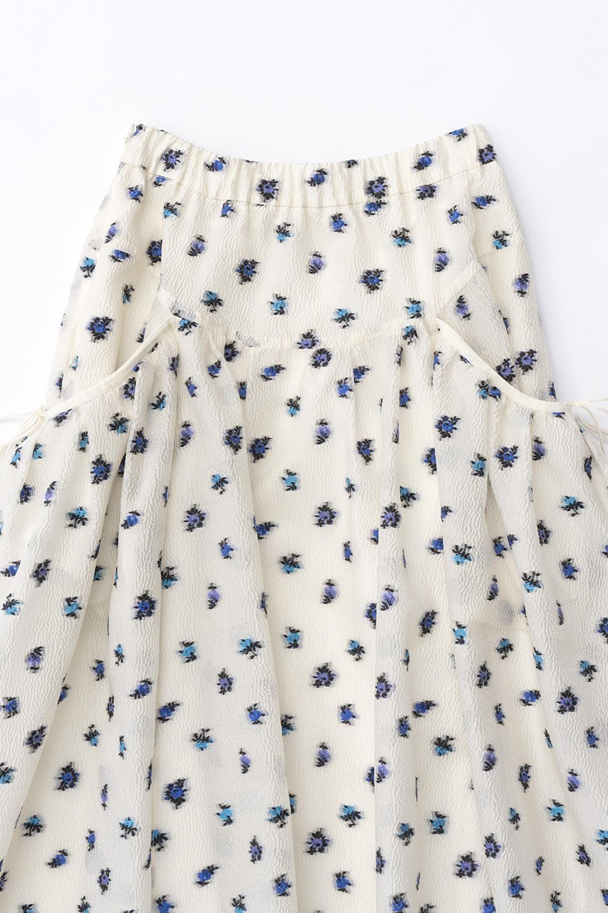 【メゾンスペシャル/MAISON SPECIAL】のFloral Pattern Jacquard Voluminous Skirt/フラワージャガードボリュームスカート 人気、トレンドファッション・服の通販 founy(ファニー) 　ファッション　Fashion　レディースファッション　Fashion for Women　スカート　Skirts　ロングスカート　Long Skirts / Maxi & Midi Skirts　おすすめ　Recommended / Our Picks　ガーリー　Girly, Feminine Style　シアー　Sheer, See-Through　スニーカー　Sneakers, Trainers　セットアップ　Set-Up, Coordinated Outfit　マキシ　Maxi, Full Length　リボン　Ribbon, Bow　ロング　Long, Long-Length　other-6|ID: prp329100004874741 ipo3291000000036360098