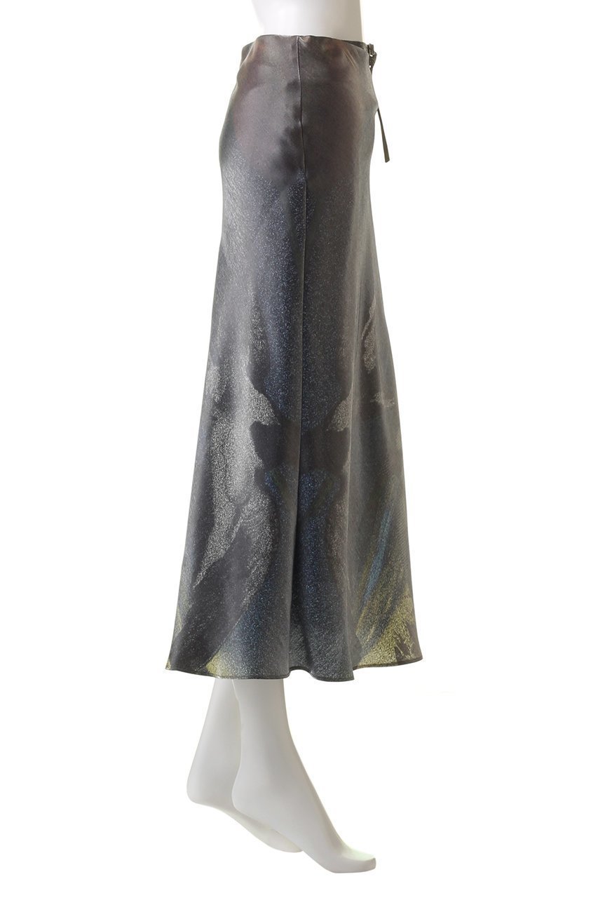 【メゾンスペシャル/MAISON SPECIAL】のSwallow Imagination Print Skirt/スワローイマジネーションプリントスカート 大人の最旬トレンドファッション＆コーディネート founy(ファウニー) 　ファッション　Fashion　レディースファッション　Fashion for Women　スカート　Skirts　ロングスカート　Long Skirts / Maxi & Midi Skirts　カッティング　Cutting Detail　ドレープ　Drape, Draping Fabric　フェミニン　Feminine, Girly　フレア　Flare, Flared　プリント　Print, Printed Pattern　ラグジュアリー　Luxury, Elegant　ロング　Long, Long-Length　other-3|ID: prp329100004874745 ipo3291000000036543979