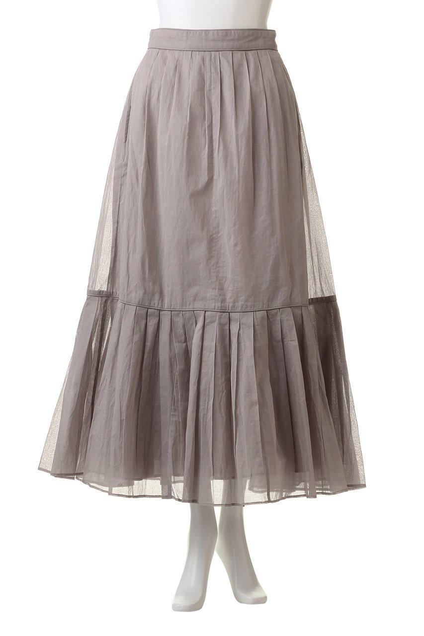 【マリリンムーン/MARILYN MOON】のシアースターチコットンスカート 人気、トレンドファッション・服の通販 founy(ファニー) 　ファッション　Fashion　レディースファッション　Fashion for Women　スカート　Skirts　ロングスカート　Long Skirts / Maxi & Midi Skirts　インド　Indian Textile　ギャザー　Gathered, Ruffled　シアー　Sheer, See-Through　シンプル　Simple, Minimal　ティアード　Tiered, Tiered Style　パイピング　Piping, Trim Design　モダン　Modern, Contemporary　リュクス　Luxury, Elegant, High-End, Chic　ロング　Long, Long-Length　other-2|ID: prp329100004874749 ipo3291000000036360148