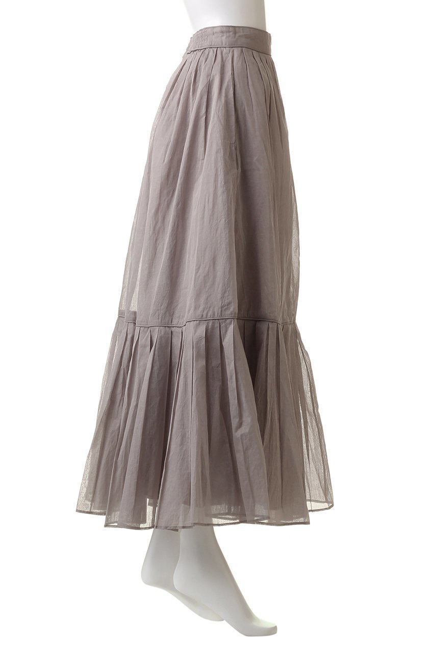 【マリリンムーン/MARILYN MOON】のシアースターチコットンスカート 人気、トレンドファッション・服の通販 founy(ファニー) 　ファッション　Fashion　レディースファッション　Fashion for Women　スカート　Skirts　ロングスカート　Long Skirts / Maxi & Midi Skirts　インド　Indian Textile　ギャザー　Gathered, Ruffled　シアー　Sheer, See-Through　シンプル　Simple, Minimal　ティアード　Tiered, Tiered Style　パイピング　Piping, Trim Design　モダン　Modern, Contemporary　リュクス　Luxury, Elegant, High-End, Chic　ロング　Long, Long-Length　other-3|ID: prp329100004874749 ipo3291000000036360149