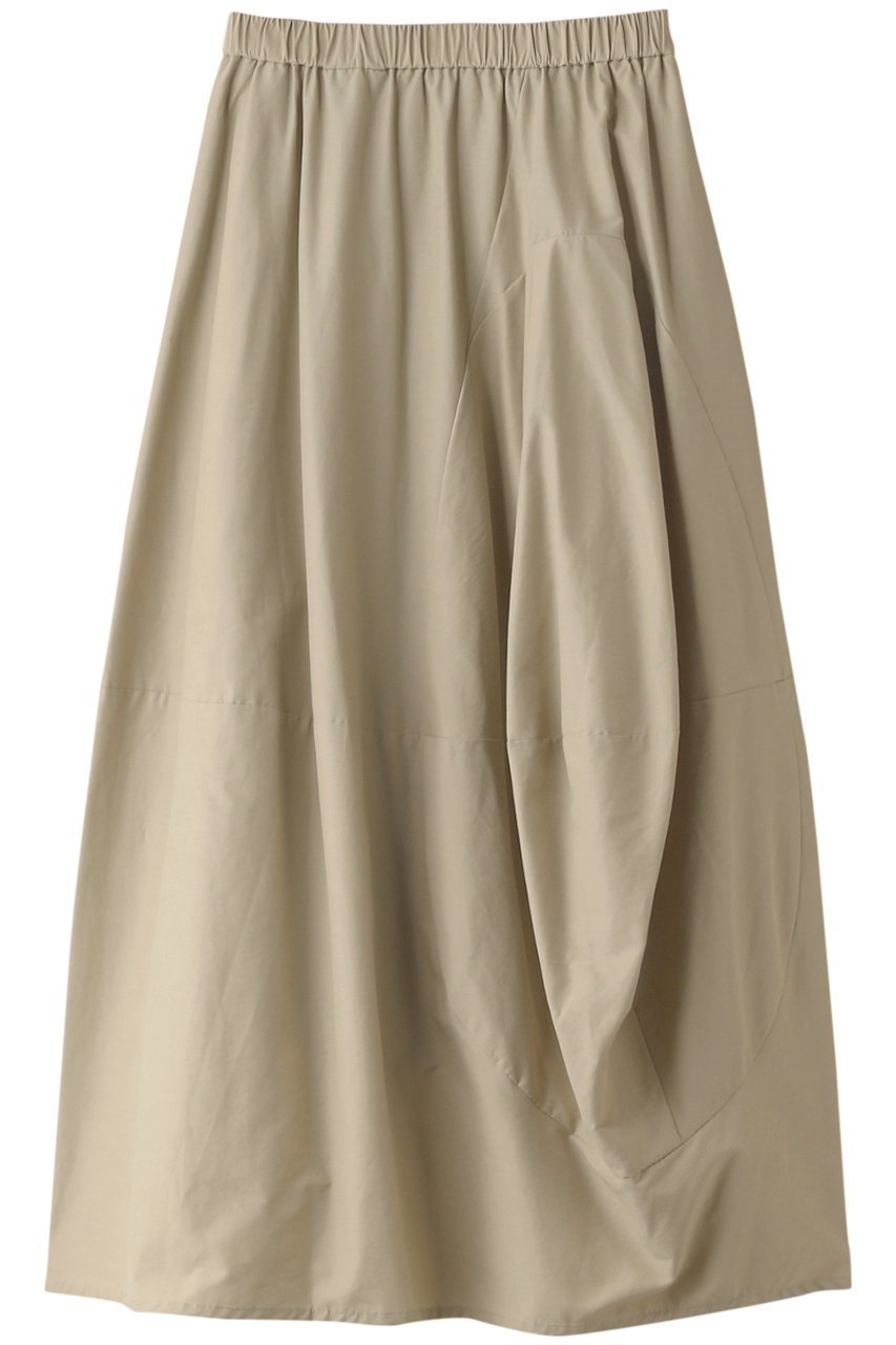 【ナゴンスタンス/nagonstans】の6/4クロス egg ドレープ SK/スカート インテリア・キッズ・メンズ・レディースファッション・服の通販 founy(ファウニー) 　ファッション　Fashion　レディースファッション　Fashion for Women　スカート　Skirts　ロングスカート　Long Skirts / Maxi & Midi Skirts　アシンメトリー　Asymmetrical Style　ドレープ　Drape, Draping Fabric　フレア　Flare, Flared　ポケット　Pocket, Pocket Detail　モチーフ　Motif, Design Theme　ロング　Long, Long-Length　切替　Switching, Contrast Panel　Oatmeal|ID: prp329100004874754 ipo3291000000036831849