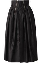 【プランク プロジェクト/PRANK PROJECT】のシルクダブルファスナーボリュームスカート / Silk Double Zipper Voluminous Skirt BLK(ブラック)|ID: prp329100004874760 ipo3291000000036360229