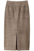 【マルティニーク/martinique】のツイードスリットスカート ブラウン2|ID: prp329100004874767 ipo3291000000036831953