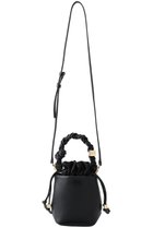 【ガニー/GANNI】のGanni Bou バケット ミニ 人気、トレンドファッション・服の通販 founy(ファニー) ファッション Fashion レディースファッション Fashion for Women バッグ Bags パーティ Party, Party Style ファブリック Fabric, Textile フォルム Silhouette, Form エレガント 上品 Elegant thumbnail ブラック|ID: prp329100004874773 ipo3291000000036360315