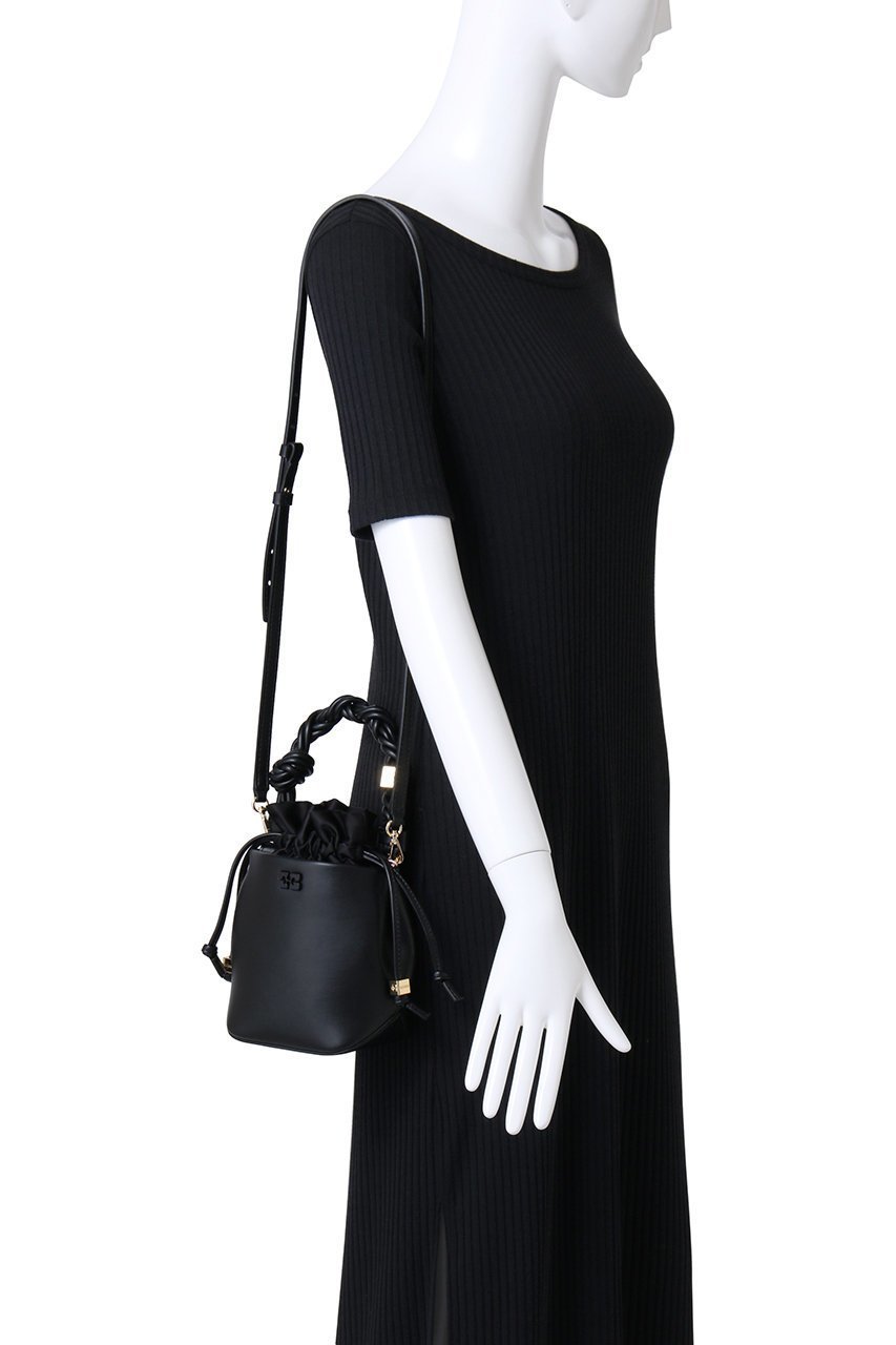 【ガニー/GANNI】のGanni Bou バケット ミニ 人気、トレンドファッション・服の通販 founy(ファニー) 　ファッション　Fashion　レディースファッション　Fashion for Women　バッグ　Bags　パーティ　Party, Party Style　ファブリック　Fabric, Textile　フォルム　Silhouette, Form　エレガント 上品　Elegant　other-2|ID: prp329100004874773 ipo3291000000036360316