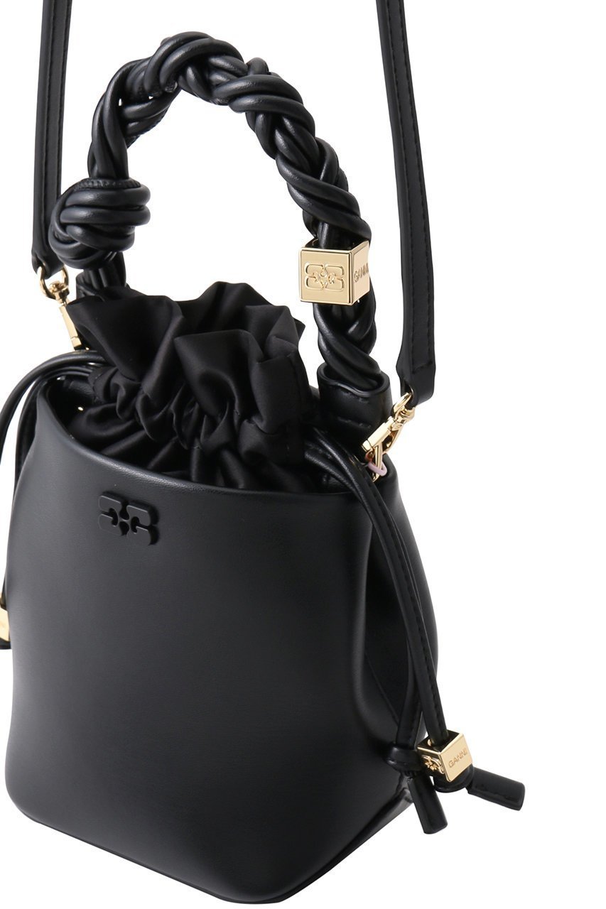 【ガニー/GANNI】のGanni Bou バケット ミニ 人気、トレンドファッション・服の通販 founy(ファニー) 　ファッション　Fashion　レディースファッション　Fashion for Women　バッグ　Bags　パーティ　Party, Party Style　ファブリック　Fabric, Textile　フォルム　Silhouette, Form　エレガント 上品　Elegant　other-4|ID: prp329100004874773 ipo3291000000036360319
