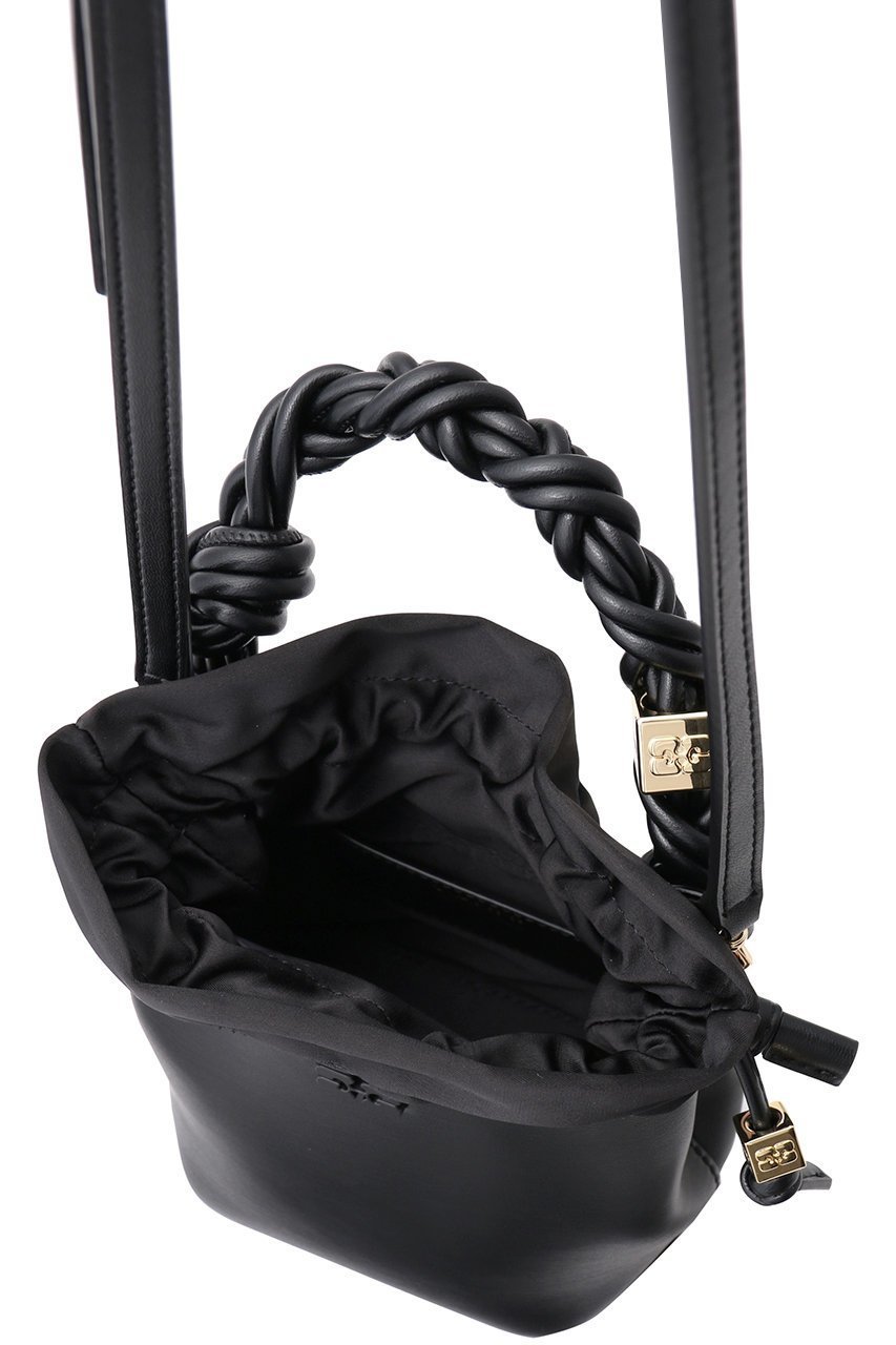 【ガニー/GANNI】のGanni Bou バケット ミニ 人気、トレンドファッション・服の通販 founy(ファニー) 　ファッション　Fashion　レディースファッション　Fashion for Women　バッグ　Bags　パーティ　Party, Party Style　ファブリック　Fabric, Textile　フォルム　Silhouette, Form　エレガント 上品　Elegant　other-5|ID: prp329100004874773 ipo3291000000036360320