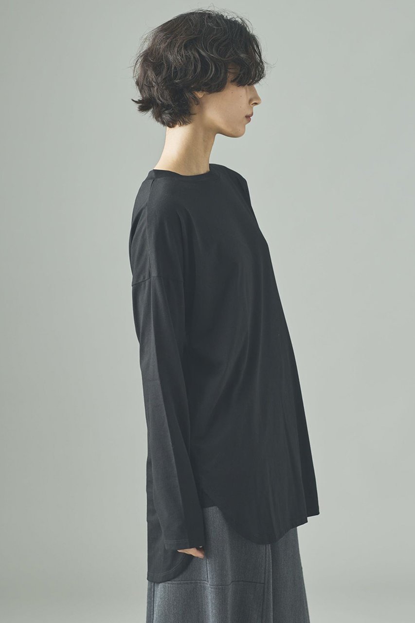 【カレンソロジー/Curensology】のシャツテイルロングTシャツ 人気、トレンドファッション・服の通販 founy(ファニー) 　ファッション　Fashion　レディースファッション　Fashion for Women　トップス・カットソー　Cut & Sew Tops　シャツ・ブラウス・オフィスカジュアル　Elegant Blouses & Button-Ups　ロングTシャツ・Tシャツ　Longline T-Shirts & Tees　カットソー・ベーシックTシャツ　Cut-and-Sewn Tops / Stretch Tees & Basics　おすすめ　Recommended / Our Picks　スリーブ　Sleeve, Long Sleeve / Short Sleeve　ロング　Long, Long-Length　other-4|ID: prp329100004874774 ipo3291000000036360328