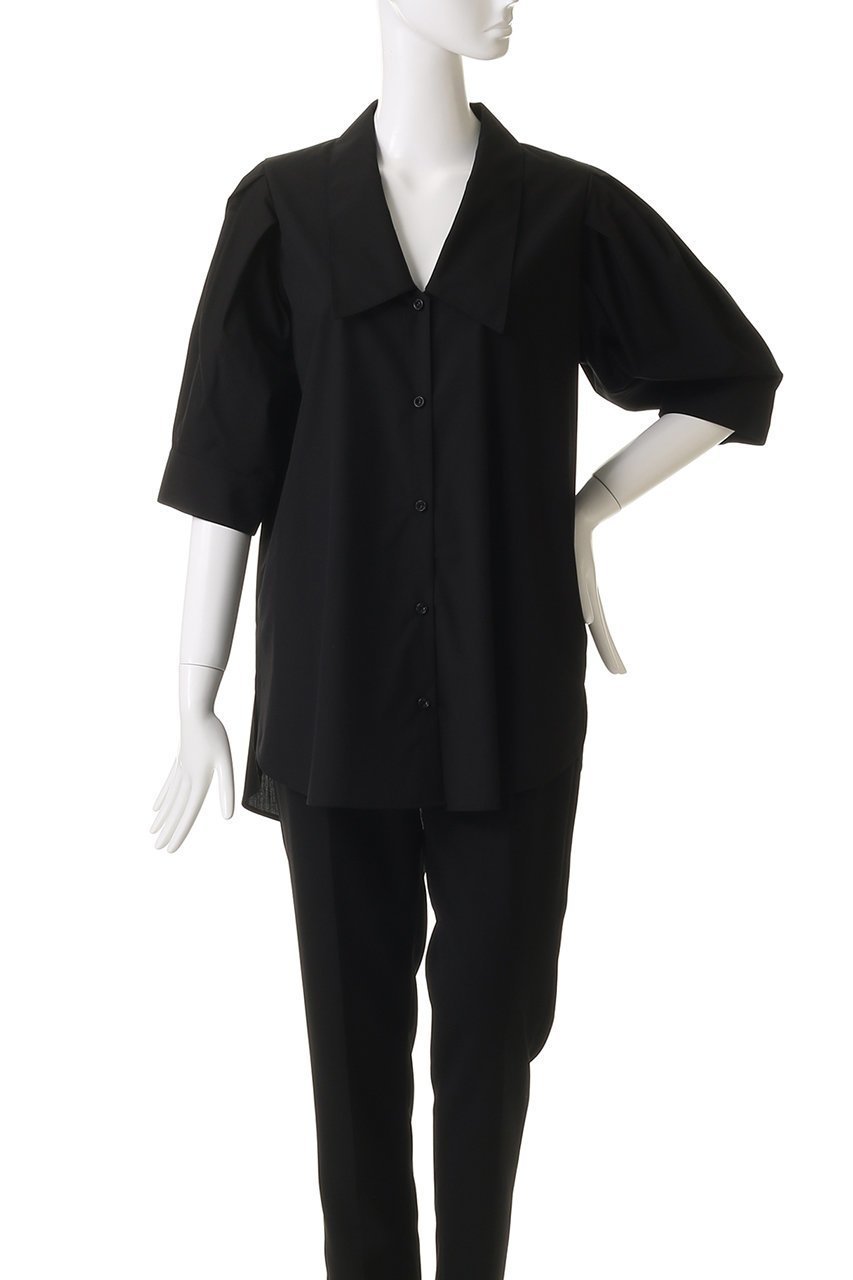 【リムアーク/RIM.ARK】のQuaker collar blouse/ブラウス 人気、トレンドファッション・服の通販 founy(ファニー) 　ファッション　Fashion　レディースファッション　Fashion for Women　トップス・カットソー　Cut & Sew Tops　シャツ・ブラウス・オフィスカジュアル　Elegant Blouses & Button-Ups　ショート　Short, Short Length　スリーブ　Sleeve, Long Sleeve / Short Sleeve　バランス　Balance, Style Balance　秋　Autumn　other-2|ID: prp329100004874785 ipo3291000000036360382