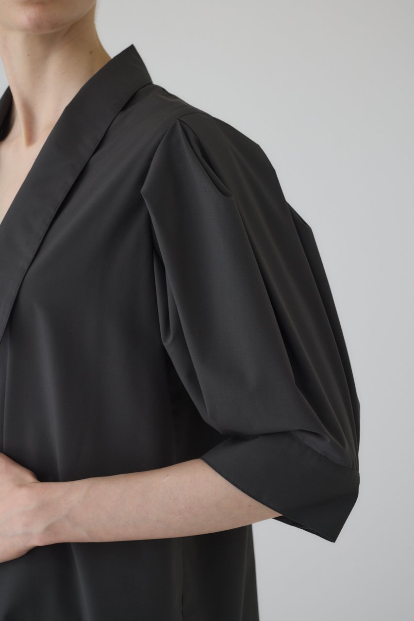 【リムアーク/RIM.ARK】のQuaker collar blouse/ブラウス 人気、トレンドファッション・服の通販 founy(ファニー) 　ファッション　Fashion　レディースファッション　Fashion for Women　トップス・カットソー　Cut & Sew Tops　シャツ・ブラウス・オフィスカジュアル　Elegant Blouses & Button-Ups　ショート　Short, Short Length　スリーブ　Sleeve, Long Sleeve / Short Sleeve　バランス　Balance, Style Balance　秋　Autumn　other-7|ID: prp329100004874785 ipo3291000000036360387