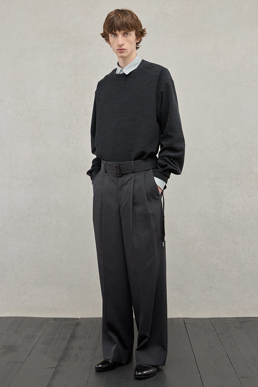 【ザ リラクス/THE RERACS / MEN】の【MEN】ロングスリーブフレンチコマンドプルオーバー 人気、トレンドファッション・服の通販 founy(ファニー) 　ファッション　Fashion　メンズファッション　Fashion for Men　トップス・カットソー　Cut & Sew Tops　メンズシャツ　Shirts　クラシカル　Classical, Vintage-Inspired　スリーブ　Sleeve, Long Sleeve / Short Sleeve　フランス　France, French　モダン　Modern, Contemporary　モチーフ　Motif, Design Theme　ロング　Long, Long-Length　other-6|ID: prp329100004874791 ipo3291000000036360434