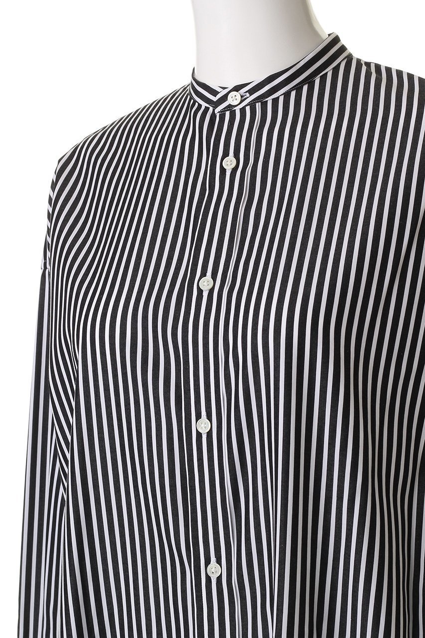 【グラフペーパー/Graphpaper】のHigh Count Broad Oversized Band Collar Shirt Dress/シャツドレス 人気、トレンドファッション・服の通販 founy(ファニー) 　ファッション　Fashion　レディースファッション　Fashion for Women　ワンピース　Dresses　フォーマル・パーティードレス・結婚式用ドレス　Elegant & Casual Dresses　チュニック　Tunic Tops & Dresses　チュニック　Tunic, Long Top　ドレス　Dress, One-Piece　プリーツ　Pleats, Pleated　ロング　Long, Long-Length　other-5|ID: prp329100004874793 ipo3291000000036360447