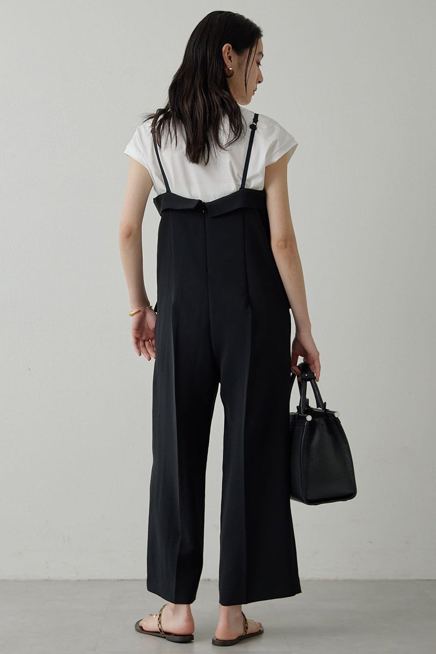 【ウィムガゼット/Whim Gazette】の【Drawing Numbers】ダブルクロスコンビネゾン 人気、トレンドファッション・服の通販 founy(ファニー) 　ファッション　Fashion　レディースファッション　Fashion for Women　パンツ　Pants & Trousers　インナー　Innerwear　カットソー　Cut and Sewn Top　コンビネゾン　Jumpsuit, All-in-One　サロペット　Overalls, Salopette　サンダル　Sandals, Summer Shoes　ジャケット　Jacket, Outerwear　ストレッチ　Stretch, Stretchy Fabric　センター　Center, Center Line　デコルテ　Décolleté, Neckline　定番　Standard, Basic Item　バランス　Balance, Style Balance　フラット　Flat, Flat Shoes　フラップ　Flap, Flap Pocket　フロント　Front, Front Design　ポケット　Pocket, Pocket Detail　羽織　Haori, Light Jacket　ラップ　Wrap, Wrap Design　おすすめ　Recommended / Our Picks　other-8|ID: prp329100004874809 ipo3291000000036360588