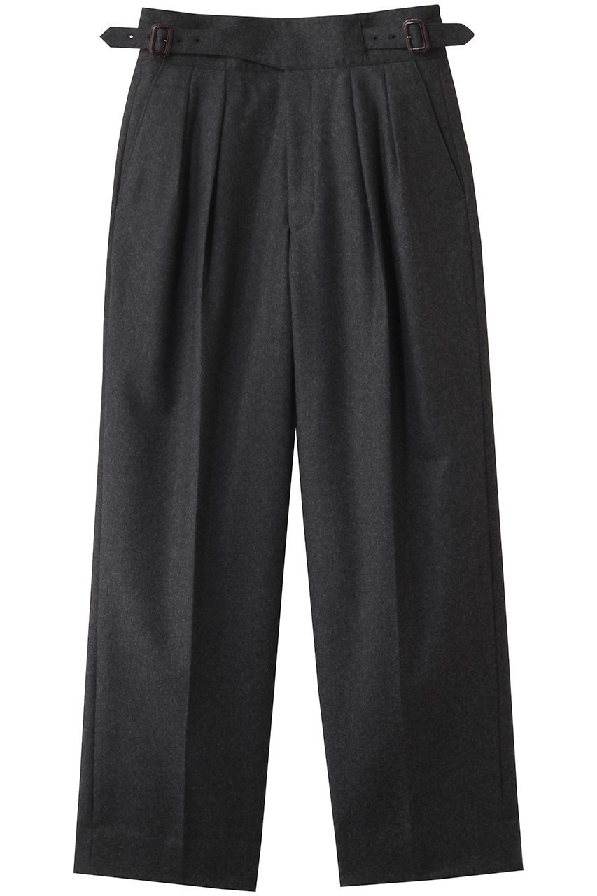 【ザ リラクス/THE RERACS / MEN】の【MEN】グルカパンツ フランネル インテリア・キッズ・メンズ・レディースファッション・服の通販 founy(ファニー) 　ファッション　Fashion　メンズファッション　Fashion for Men　ボトムス　Bottoms　モダン　Modern, Contemporary　ラグジュアリー　Luxury, Elegant　チャコールグレー|ID: prp329100004874812 ipo3291000000036360604