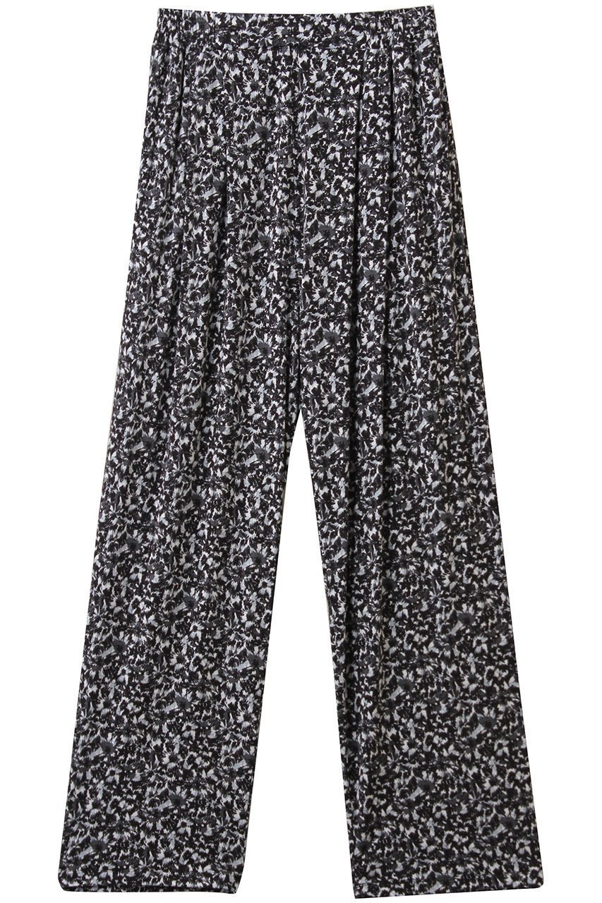 【スリー ドッツ/three dots】のトラベルライン パンツ インテリア・キッズ・メンズ・レディースファッション・服の通販 founy(ファニー) 　ファッション　Fashion　レディースファッション　Fashion for Women　パンツ　Pants & Trousers　とろみ　Fluid, Flowy Fabric　コクーン　Cocoon, Cocoon Silhouette　シンプル　Simple, Minimal　セットアップ　Set-Up, Coordinated Outfit　トラベル　Travel, Travel Gear　フラワー　Flower, Floral　プリント　Print, Printed Pattern　モノトーン　Monotone, Black and White　エレガント 上品　Elegant　マルチカラー|ID: prp329100004874815 ipo3291000000036360627