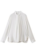 【ベイジ,/BEIGE,】のANITA(アニータ)/ブラウス 人気、トレンドファッション・服の通販 founy(ファニー) ファッション Fashion レディースファッション Fashion for Women トップス・カットソー Cut & Sew Tops シャツ・ブラウス・オフィスカジュアル Elegant Blouses & Button-Ups サテン Satin, Glossy Fabric ジャケット Jacket, Outerwear スリーブ Sleeve, Long Sleeve / Short Sleeve ドレープ Drape, Draping Fabric ロング Long, Long-Length thumbnail White|ID: prp329100004874827 ipo3291000000036360723