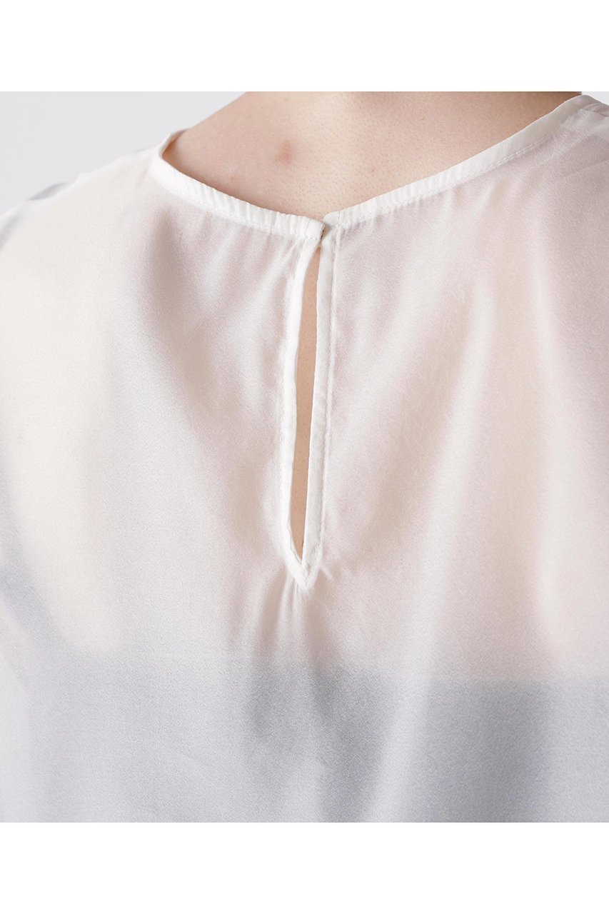 【ヒューエルミュージアム/hueLe Museum】の【hLM】フェザーレイヤードニット 人気、トレンドファッション・服の通販 founy(ファニー) 　ファッション　Fashion　レディースファッション　Fashion for Women　トップス・カットソー　Cut & Sew Tops　ニット　Knit Tops & Sweaters　カジュアルプルオーバー・ニットトップス　Pullovers & Knit Tops / Casual Pullovers　インナー　Innerwear　エレガント 上品　Elegant　オーガンジー　Organza Fabric　ジャケット　Jacket, Outerwear　フェザー　Feather, Feather Detail　other-7|ID: prp329100004874841 ipo3291000000036360851