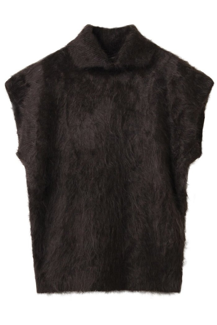 【ブラミンク/BLAMINK】のカシミヤファータートルネックベスト インテリア・キッズ・メンズ・レディースファッション・服の通販 founy(ファニー) https://founy.com/ ファッション Fashion レディースファッション Fashion for Women トップス・カットソー Cut & Sew Tops ニット Knit Tops & Sweaters ベスト&ジレ / 重ね着スタイル Vests & Gilets カジュアルプルオーバー・ニットトップス Pullovers & Knit Tops / Casual Pullovers タートルネック・ハイネックトップス Turtlenecks & High-Neck Tops カットソー Cut and Sewn Top シンプル Simple, Minimal スリット Slit, Slit Detail タートルネック Turtleneck, High Neck ベスト Vest, Waistcoat ラグジュアリー Luxury, Elegant |ID: prp329100004874847 ipo3291000000036360896