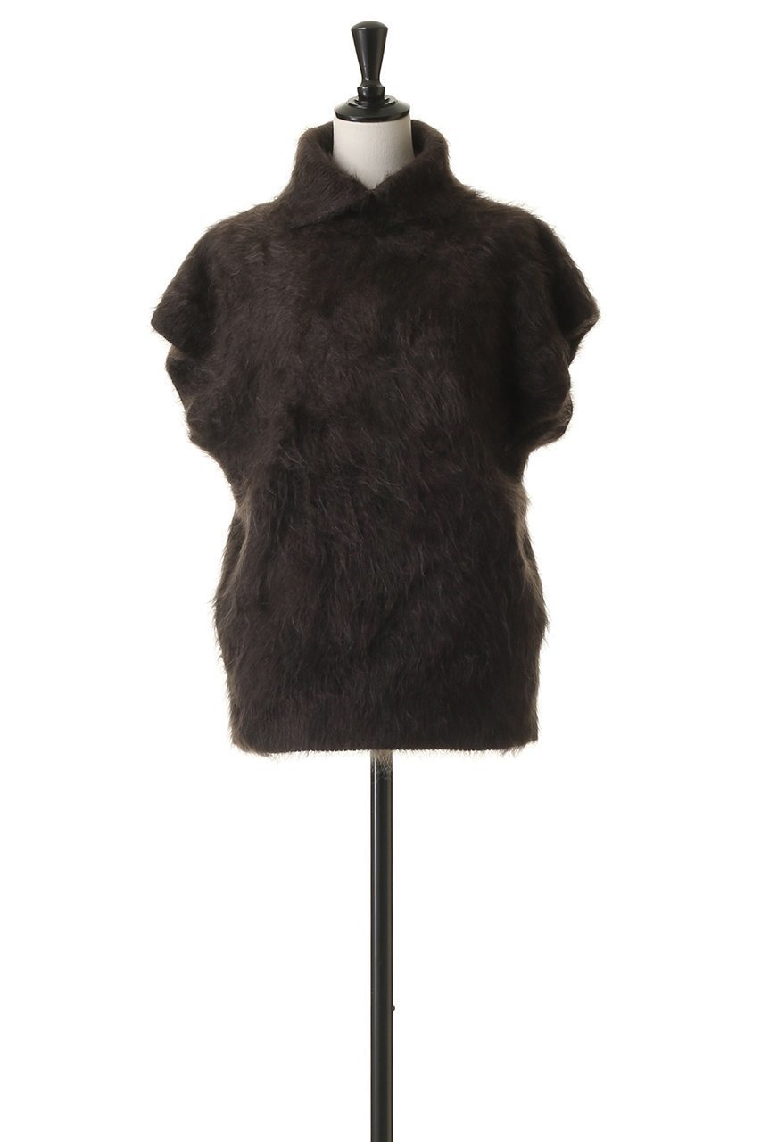 【ブラミンク/BLAMINK】のカシミヤファータートルネックベスト 人気、トレンドファッション・服の通販 founy(ファニー) 　ファッション　Fashion　レディースファッション　Fashion for Women　トップス・カットソー　Cut & Sew Tops　ニット　Knit Tops & Sweaters　ベスト&ジレ / 重ね着スタイル　Vests & Gilets　カジュアルプルオーバー・ニットトップス　Pullovers & Knit Tops / Casual Pullovers　タートルネック・ハイネックトップス　Turtlenecks & High-Neck Tops　カットソー　Cut and Sewn Top　シンプル　Simple, Minimal　スリット　Slit, Slit Detail　タートルネック　Turtleneck, High Neck　ベスト　Vest, Waistcoat　ラグジュアリー　Luxury, Elegant　other-2|ID: prp329100004874847 ipo3291000000036360898