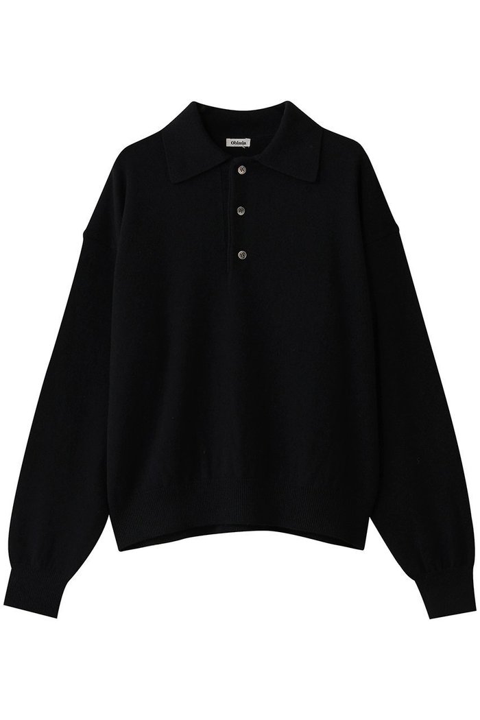 【オブラダ/Oblada】のHENRY ポロニット インテリア・キッズ・メンズ・レディースファッション・服の通販 founy(ファニー) https://founy.com/ ファッション Fashion レディースファッション Fashion for Women トップス・カットソー Cut & Sew Tops ニット Knit Tops & Sweaters カジュアルプルオーバー・ニットトップス Pullovers & Knit Tops / Casual Pullovers クラシカル Classical, Vintage-Inspired ボトム Bottoms, Lower Wear |ID: prp329100004874848 ipo3291000000036360902