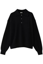 【オブラダ/Oblada】のHENRY ポロニット 人気、トレンドファッション・服の通販 founy(ファニー) ファッション Fashion レディースファッション Fashion for Women トップス・カットソー Cut & Sew Tops ニット Knit Tops & Sweaters カジュアルプルオーバー・ニットトップス Pullovers & Knit Tops / Casual Pullovers クラシカル Classical, Vintage-Inspired ボトム Bottoms, Lower Wear thumbnail ブラック|ID: prp329100004874848 ipo3291000000036360903