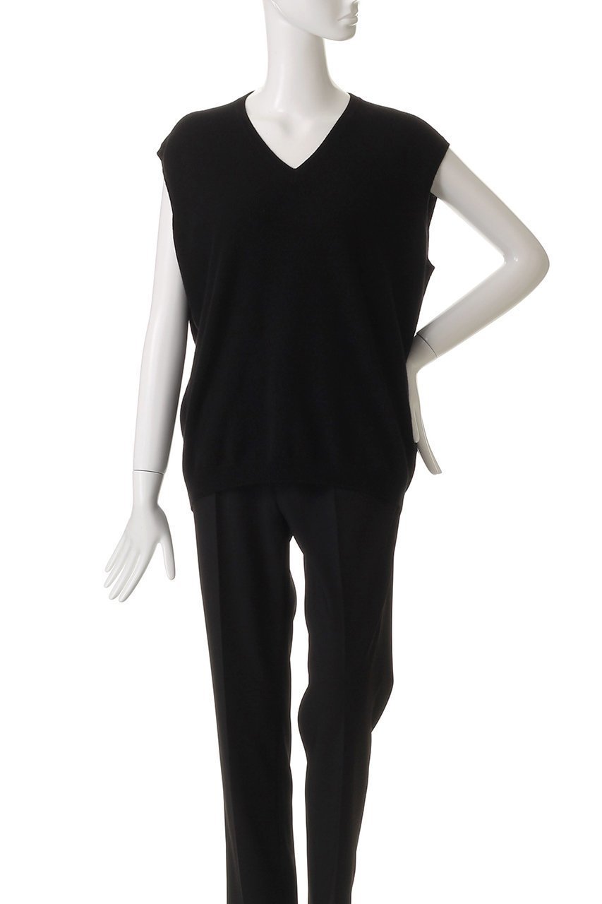 【ザ ロウ/THE ROW】のKOSSY TOP 人気、トレンドファッション・服の通販 founy(ファニー) 　ファッション　Fashion　レディースファッション　Fashion for Women　トップス・カットソー　Cut & Sew Tops　ニット　Knit Tops & Sweaters　カジュアルプルオーバー・ニットトップス　Pullovers & Knit Tops / Casual Pullovers　おすすめ　Recommended / Our Picks　なめらか　Smooth, Silky Texture　シンプル　Simple, Minimal　ベスト　Vest, Waistcoat　ビジネス 仕事 通勤　Business / Work / Commuting　other-2|ID: prp329100004874857 ipo3291000000036360979