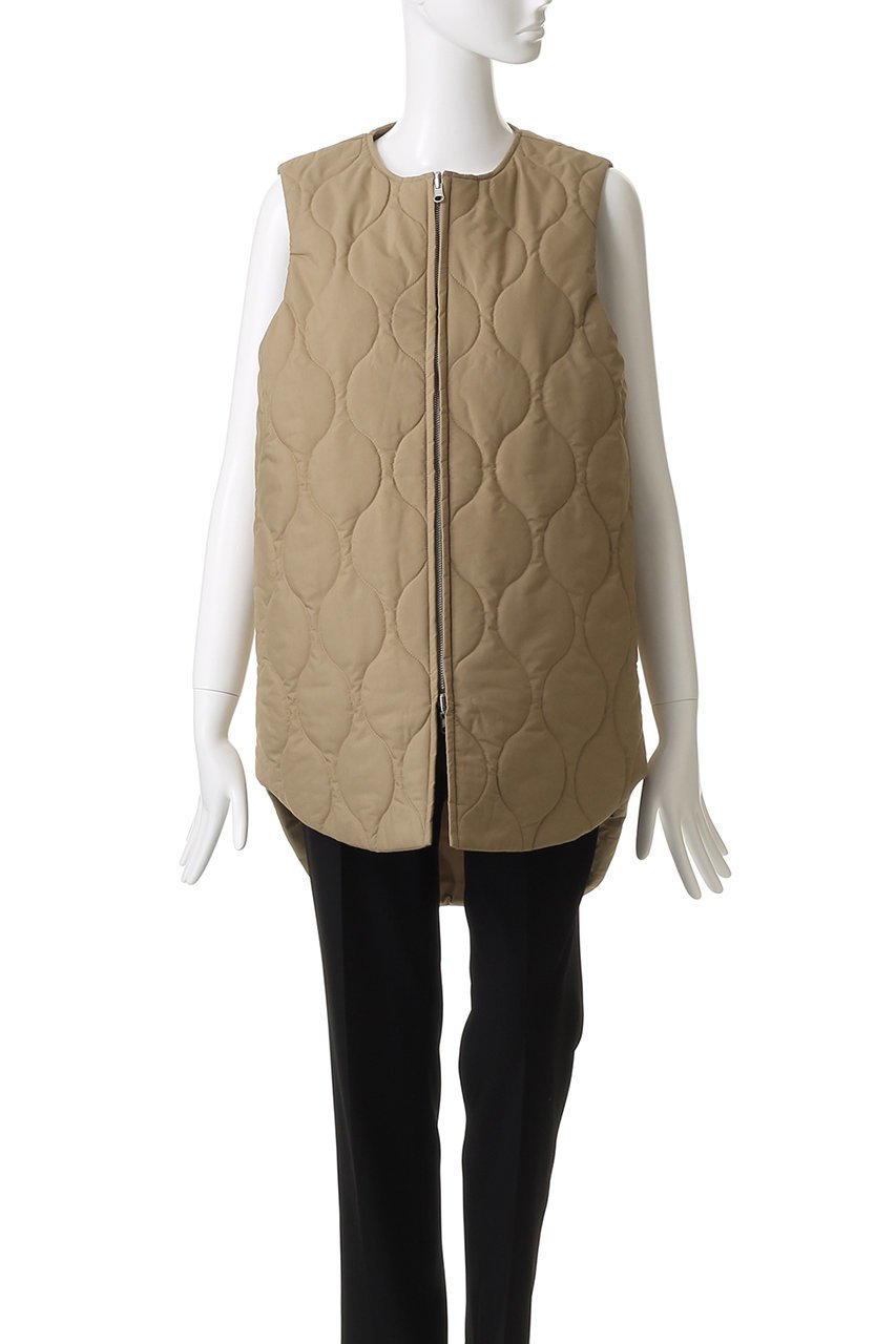 【ナナデコール/nanadecor】のKOキルティングベスト 人気、トレンドファッション・服の通販 founy(ファニー) 　ファッション　Fashion　レディースファッション　Fashion for Women　アウター　Coat / Outerwear Collection　レディースジャケット・軽アウター　Jackets　なめらか　Smooth, Silky Texture　エレガント 上品　Elegant　キルティング　Quilted, Quilting　ジャケット　Jacket, Outerwear　ベスト　Vest, Waistcoat　other-2|ID: prp329100004874861 ipo3291000000036361009