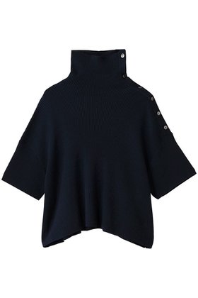 【ミズイロ インド/mizuiro ind】 アシンメトリーカラーリブプルオーバー人気、トレンドファッション・服の通販 founy(ファニー) ファッション Fashion レディースファッション Fashion for Women トップス・カットソー Cut & Sew Tops ニット Knit Tops & Sweaters カジュアルプルオーバー・ニットトップス Pullovers & Knit Tops / Casual Pullovers ハイネック High Neck, Mock Neck ロング Long, Long-Length エレガント 上品 Elegant |ID:prp329100004874869