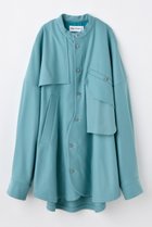 【ナゴンスタンス/nagonstans】のloose shirt/シャツ 人気、トレンドファッション・服の通販 founy(ファニー) ファッション Fashion レディースファッション Fashion for Women トップス・カットソー Cut & Sew Tops シャツ・ブラウス・オフィスカジュアル Elegant Blouses & Button-Ups アシンメトリー Asymmetrical Style スリーブ Sleeve, Long Sleeve / Short Sleeve ポケット Pocket, Pocket Detail ルーズ Loose, Oversized ロング Long, Long-Length thumbnail Rosemary|ID: prp329100004874873 ipo3291000000036361109