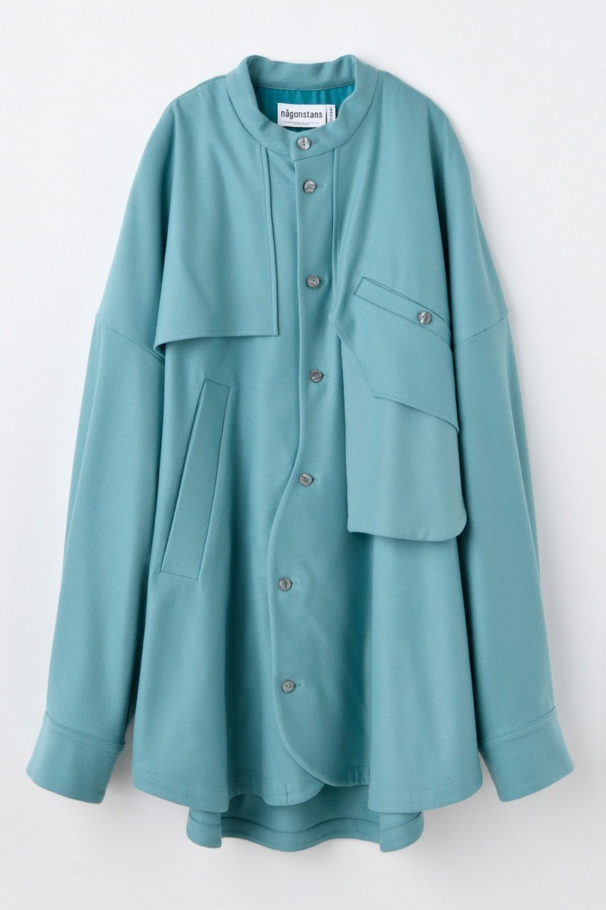 【ナゴンスタンス/nagonstans】のloose shirt/シャツ インテリア・キッズ・メンズ・レディースファッション・服の通販 founy(ファニー) 　ファッション　Fashion　レディースファッション　Fashion for Women　トップス・カットソー　Cut & Sew Tops　シャツ・ブラウス・オフィスカジュアル　Elegant Blouses & Button-Ups　アシンメトリー　Asymmetrical Style　スリーブ　Sleeve, Long Sleeve / Short Sleeve　ポケット　Pocket, Pocket Detail　ルーズ　Loose, Oversized　ロング　Long, Long-Length　Rosemary|ID: prp329100004874873 ipo3291000000036361109