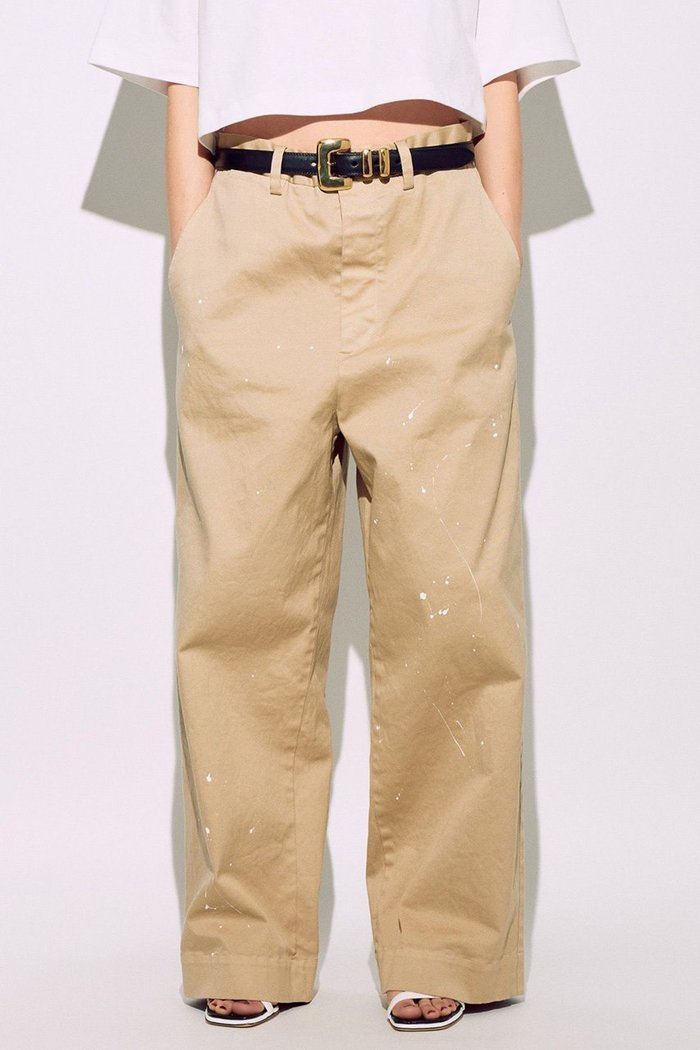 【ブリル/BRILL】のペイントチノパンツ インテリア・キッズ・メンズ・レディースファッション・服の通販 founy(ファニー) https://founy.com/ ファッション Fashion レディースファッション Fashion for Women パンツ Pants & Trousers コンパクト Compact, Small Size ストレッチ Stretch, Stretchy Fabric ボトム Bottoms, Lower Wear ポケット Pocket, Pocket Detail リラックス Relax, Relaxed Fit エレガント 上品 Elegant |ID: prp329100004874882 ipo3291000000036361163