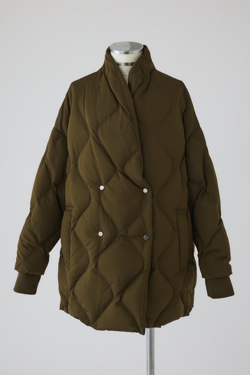 【リムアーク/RIM.ARK】のDouble breasted stole down CT/コート 大人の最旬トレンドファッション＆コーディネート founy(ファウニー) 　ファッション　Fashion　レディースファッション　Fashion for Women　アウター　Coat / Outerwear Collection　コート・ロングコート・ピーコート　Long Coats, Peacoats & More　おすすめ　Recommended / Our Picks　コンパクト　Compact, Small Size　ストール　Stole, Wrap　ダウン　Down, Puffer　バランス　Balance, Style Balance　モダン　Modern, Contemporary　人気　Popular, Best Seller　other-5|ID: prp329100004874884 ipo3291000000036361187