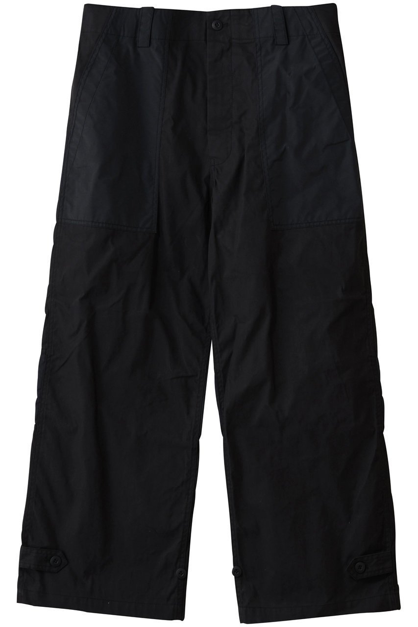 【フェニックス/Phenix / MEN】の【MEN】TROUSERS TYPE P-003 インテリア・キッズ・メンズ・レディースファッション・服の通販 founy(ファニー) 　ファッション　Fashion　メンズファッション　Fashion for Men　ボトムス　Bottoms　スタイリッシュ　Stylish, Fashionable　ミリタリー　Military, Army Style　ワイド　Wide, Wide Fit　black|ID: prp329100004874907 ipo3291000000036361373