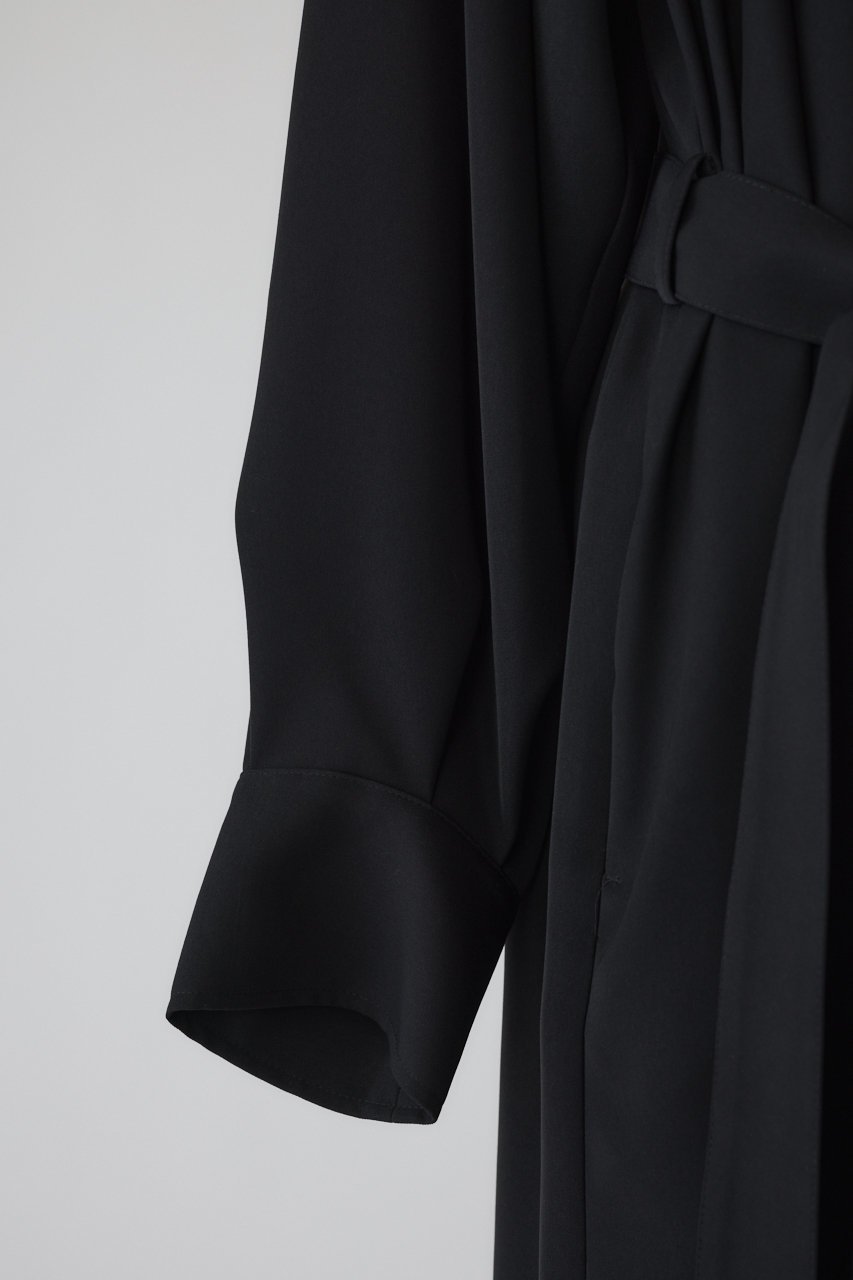 【リムアーク/RIM.ARK】のTrench OP/ワンピース 人気、トレンドファッション・服の通販 founy(ファニー) 　ファッション　Fashion　レディースファッション　Fashion for Women　ワンピース　Dresses　チュニック　Tunic Tops & Dresses　エアリー　Airy Texture　サテン　Satin, Glossy Fabric　ダブル　Double, Double-Breasted　チュニック　Tunic, Long Top　フラップ　Flap, Flap Pocket　リラックス　Relax, Relaxed Fit　ロング　Long, Long-Length　エレガント 上品　Elegant　other-8|ID: prp329100004874909 ipo3291000000036361396