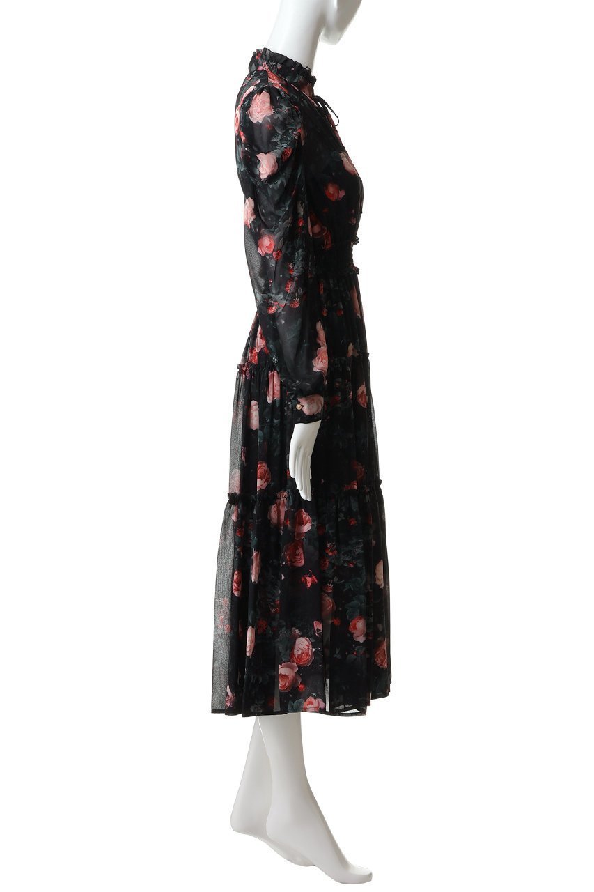 【コルコバード/CORCOVADO】のローザシフォンドレス 人気、トレンドファッション・服の通販 founy(ファニー) 　ファッション　Fashion　レディースファッション　Fashion for Women　ワンピース　Dresses　フォーマル・パーティードレス・結婚式用ドレス　Elegant & Casual Dresses　チュニック　Tunic Tops & Dresses　シフォン　Chiffon, Lightweight Fabric　チュニック　Tunic, Long Top　ドレス　Dress, One-Piece　プリント　Print, Printed Pattern　ローズ　Rose, Rose Motif　other-3|ID: prp329100004874951 ipo3291000000036361747