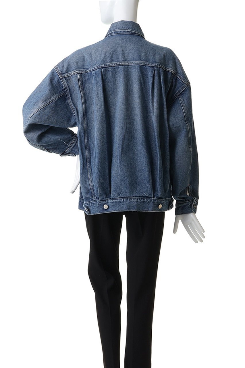 【レッドカード トーキョー/RED CARD TOKYO】のLexington デニムジャケット 人気、トレンドファッション・服の通販 founy(ファニー) ファッション Fashion レディースファッション Fashion for Women アウター Coat / Outerwear Collection レディースジャケット・軽アウター Jackets デニムジャケット / カジュアルアウター Denim Jackets インナー Innerwear ギャザー Gathered, Ruffled ジャケット Jacket, Outerwear デニム Denim, Jeans Material ワイド Wide, Wide Fit other-4|ID: prp329100004874969 ipo3291000000036361882