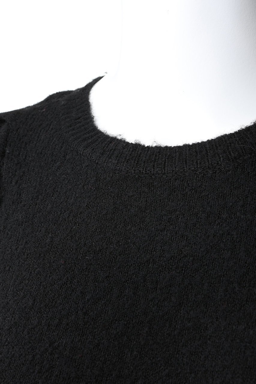 【マノフ/MANOF】のPUFFY SLEEVE KNIT 大人の最旬トレンドファッション＆コーディネート founy(ファウニー) 　ファッション　Fashion　レディースファッション　Fashion for Women　トップス・カットソー　Cut & Sew Tops　ニット　Knit Tops & Sweaters　カジュアルプルオーバー・ニットトップス　Pullovers & Knit Tops / Casual Pullovers　スリーブ　Sleeve, Long Sleeve / Short Sleeve　チュール　Tulip, Tulip Motif　other-6|ID: prp329100004874974 ipo3291000000036518673